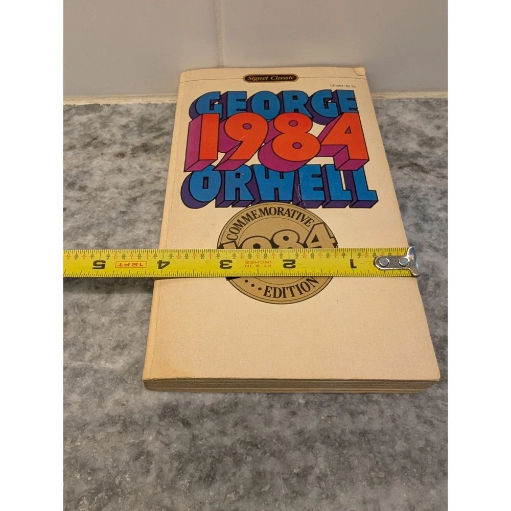 GEORGE ORWELL 1984 (1983 Signet Paperback) Commemorative Edition Walter Cronkite